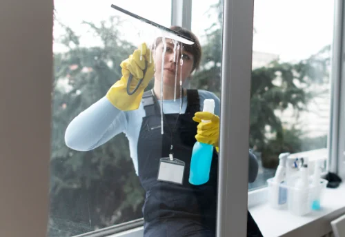 Nettoyage de vitres intérieures et extérieures à Colleville-Montgomery